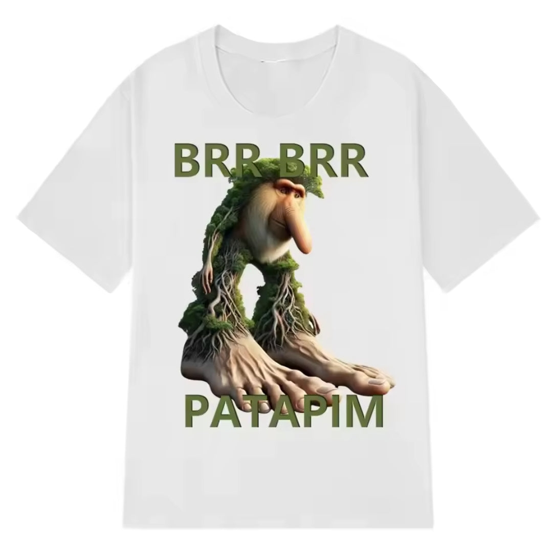 T-shirt Brainrot brr brr Patapim