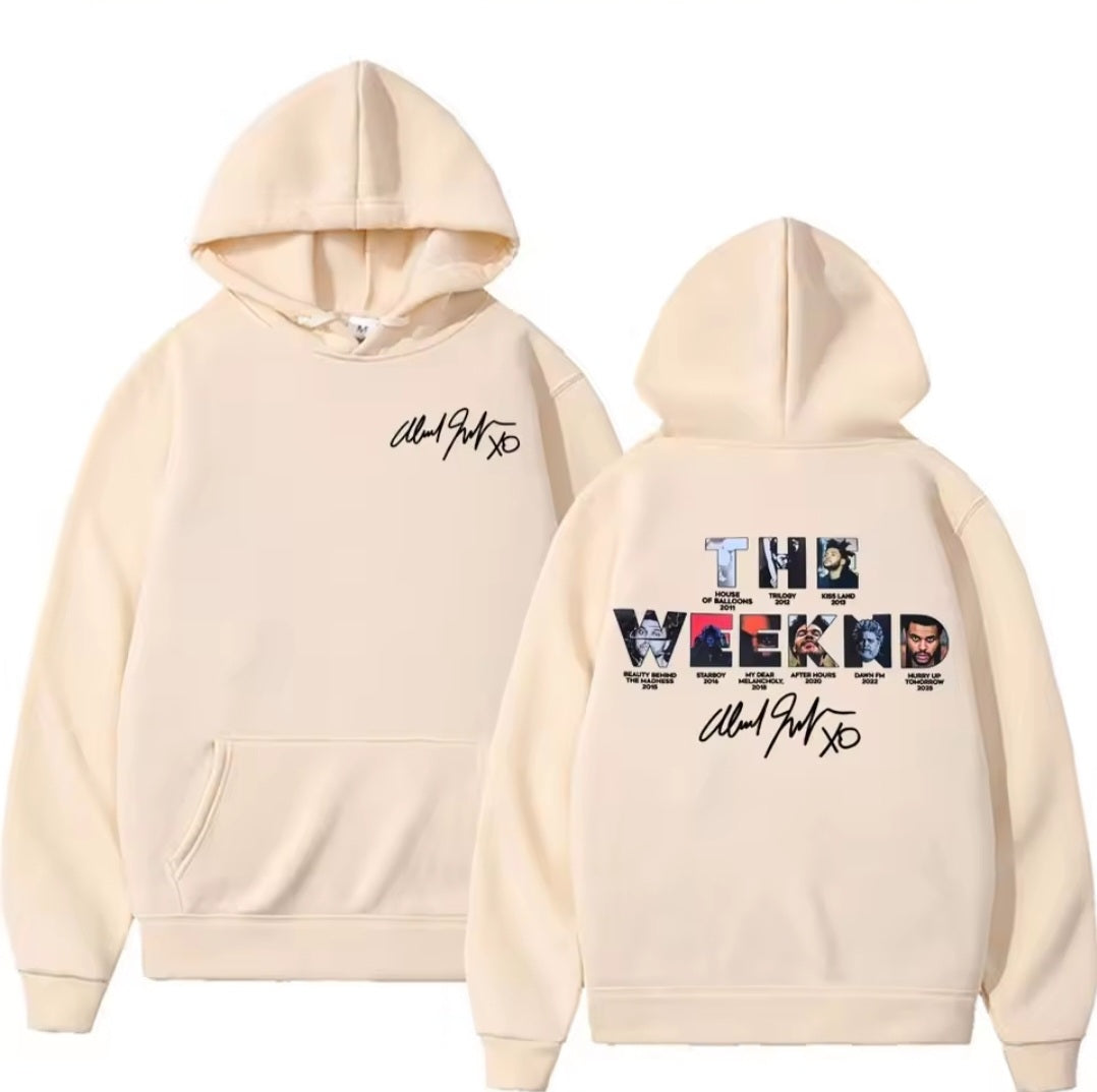 Felpa The Weeknd con Copertine Album